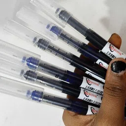 sunita enterprises Roller Gel Pen Set – 0.5mm Fine Tip Smooth Writing 12 Black & 12 Blue Ink Gel Pen image 3