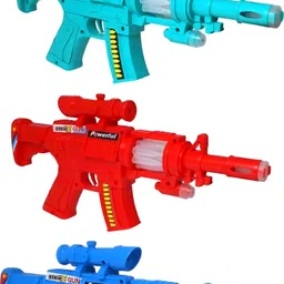 zenex store Strike Toy Gun with Sound, Laser and LED Lights for Kids Lights and Sound Toys Guns & Darts image 4