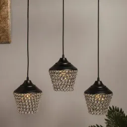 homesake Victoria Black Metal Cluster Hanging Light-picture-21