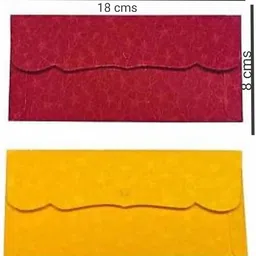 mousetraps Pack of 100 Shagun Double Ambi Motif Rectangle Shape Shagun Gift Envelopes for Weddings, Birthdays, Baby Shower, Anniversary Envelopes image 2