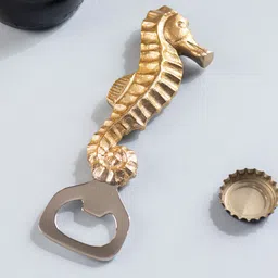 Nestroots Cocktail / Mocktail Bottle Opener (Sea Horse) image 1