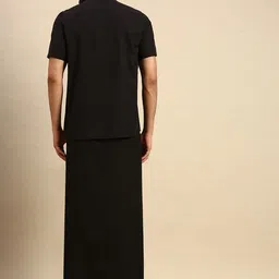 ramraj cotton Men Pure Cotton Shirt Dhoti Set image 2