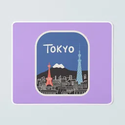 Epic Merch Tokyo Non Slip Base Mousepad image 2