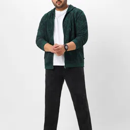 urbano plus Men Printed Casual Jacket image 4