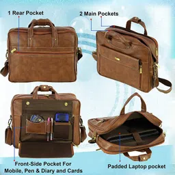 storite Men & Women Brown Messenger Bag image 3