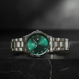 oldiva Analog Watch - For Men R_Arab Stainless Steel Dial Black image 2