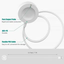 Mobofix Replacement Charger Cable For Fossil Gen 4 , Fossil Gen 5 , Fossil Gen 6 Charging Pad image 2