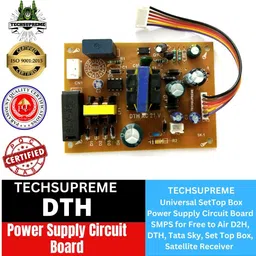 techsupreme Premium DTH Power Supply Universal Set Top Box Power Supply Circuit Board 1B Power Supply Electronic Hobby Kit image 1