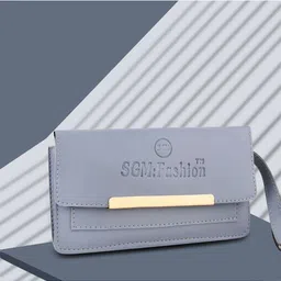 Casual Grey Clutch-image-7