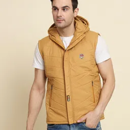zeppi Men Solid Bomber Jacket image 1