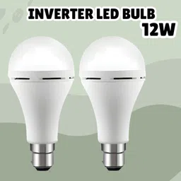 roar (Emergency Inverter Blub) charging 12W LED Bulb for Extended Lighting_Pack_2H186 4 hrs Bulb Emergency Light image 1