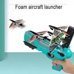 houseofcommon Airplane Launcher Gun,Safe and Fun Shooting Guns for Kids image 2