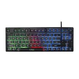 AMKETTE EvoFox Fireblade TKL Wired Gaming Keyboard with Backlit Keys (Spill Resistant, Black)-picture-24