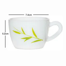 cello Opalware Tea/Coffee Cup Medium (Set of 6pcs) image 3