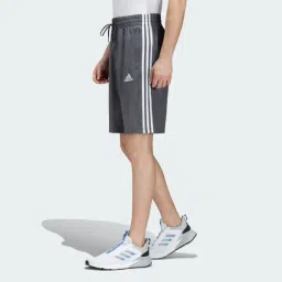 adidas 3 stripes single jersey 10 shorts men training men training image 2