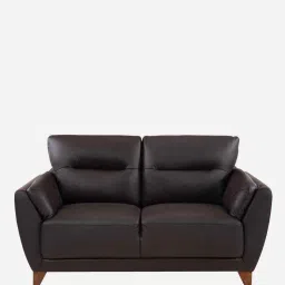 durian Johanna 2 Seater Sofas In Brown Finish image 1