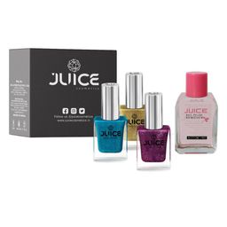 JUICE Set of 3 One Coat Nail Polish with Nail Polish Remover-picture-6