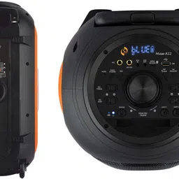 studiomaster Muse 822 portable speaker| 2 wireless mic,Bluetooth,USB,Battery backup&Karaoke Indoor, Outdoor PA System image 2
