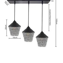 Homesake Black & White Textured Handcrafted Cluster Lights image 4