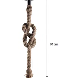 Areezo Brown Textured Ceiling Lamp image 4