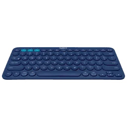 logitech K380 Bluetooth 3.0 Wireless Keyboard with Multi Device Connectivity (Low Profile Scissor Keys, Blue) image 4