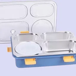 vsell Stainless Steel Airtight Leak Proof Tiffin Box with Mini Container Inside A156 4 Containers Lunch Box-picture-30