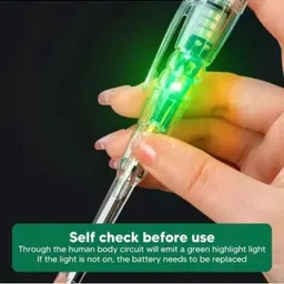 globalstarin 3IN1 High-Brightness Intelligent - Multi-function Digital Voltage Tester Digital Voltage Tester image 5