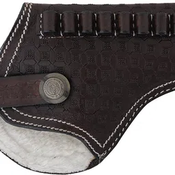 shah Leather .32 Bore Revolver Cover, 17 cm x 11 cm Racquet Carry Case/Cover Free Size-picture-16