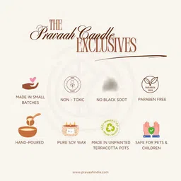 pravaah Mandarin Currant Candle image 4