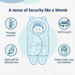 abhiera Solid Crib Baby Sleep Sack for Mild Winter image 4