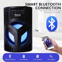 ENMORA Buy Black Portable Ws-03 Bluetooth Speaker YFG9 10 W Bluetooth Home Theatre image 2