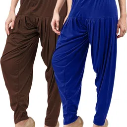 queenscode Viscose Rayon Solid Patiala-picture-41