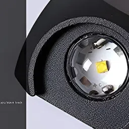 SPARK WORLD Yellow & Green Textured Round Shaped Outdoor Lamps image 5