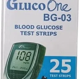 Dr. Morepen BG03 Blood Glucose Test Strips 1X 25 Glucometer Strips image 5