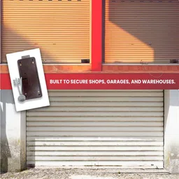 link lock Mild Steel Universal Shutter Lock for Both Side Locking – 3500 Key Combinations Lock image 2