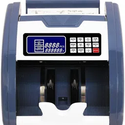 Drop2Kart Bill Counter - LCD+LED Display, UV/MG/MT FakeNote Detection, Fast Counts All Indian Currency with Multiple Operation Modes Note Counting Machine image 1