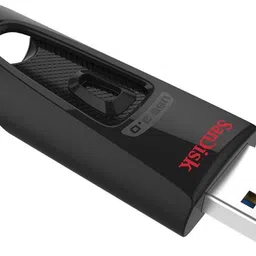 SanDisk Ultra USB 3.0 SDCZ48-128G-U46 128 GB Pen Drive Compatible with Laptop, Audio Player, Desktop Computer, Television USB 3.0 Plastic Case image 3