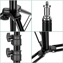 Deeshora 2.1 Tripod Stand,Professional Work for Photos & Video Shoot,DSLR Camera Tripod image 3