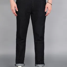 metronaut Men Slim Mid Rise Black Jeans-picture-37