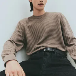 H&M Regular Fit Textured-Knit Jumper-picture-17