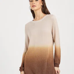 Styli Women Colourblocked Pullover Sweater-picture-40