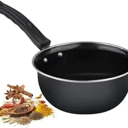 Kitchen Non-Stick Utensils Tea/Coffee Sauce Pan - Induction & Gas Stove Sauce Pan 17 cm diameter 1.2 L capacity-image-3
