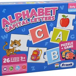 frank Alphabet Capital Letters (Puzzle & Wipe clean Card Game) image 2