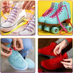 SHOESHINE Flat shoe laces for Sports & sneaker shoes 90cm Shoe Lace image 5