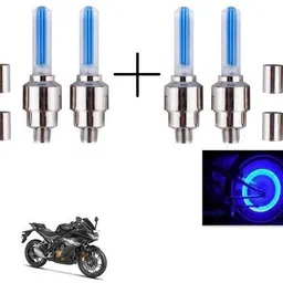 peculiar zone Plastic, Steel Tyre Valve Cap for Bike, Car-picture-16