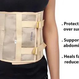 wonder care Abdominal Belt after C-Section delivery for slim Support Elastic tummy waist belt Abdominal Belt image 2