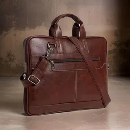 house of common Men & Women Brown Messenger Bag-picture-40