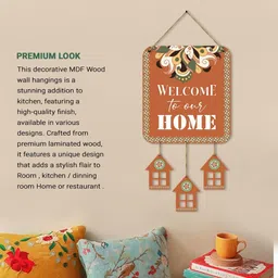 shree sanwariya crafts Premium Beautiful Design Wall Hanger Wall Hanging for Home Decor Gift Item image 2