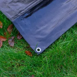 tenthouse TARPAULINE SHEET WATERPROOF COVER Tent - For UV RESISTANT,RAIN, 12 FEET X 15 FEET image 4