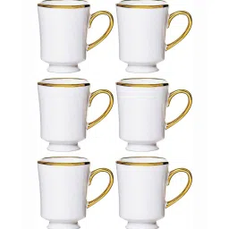 roxx Porcelain Coffee/Tea Gold Design Mug Set of 6pcs image 3
